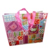 New year's colorful pp woven bag