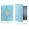 Newest! 360 rotatable Leather Case Cover for iPad 2/for iPad 2 Leather Case with stand