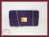 Newest Autumn & Winter Purple Suede Evening Shoulder Bag