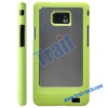 Newest Brushed Metal and Hi-Q Plastic Frame Hard Case Cover for Samsung Galaxy S2 i9100 Wholesale