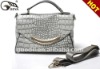 Newest Crocodile embossed with flap bag 2012 Fashion ladies handbag