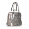 Newest European style Metallic paint Kniting Shoulder Bags&Handbag