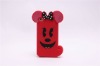 Newest For iPhone 4 4G 4S 4GS Mickey Mouse Cell Phone 3D design Silicone Case