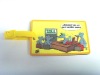 Newest PVC SpongeBob luggage tag