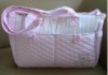 Newest Pink Cotton Nappy Bag For Baby
