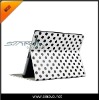 Newest Round Dots Leather Case for iPad2 with Auto-sleep