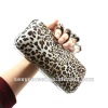 Newest Skull+Leopard Designer Rhinestone Crystal Clutch Bag 063