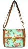 Newest  and fashion  Colorful shoulder bag  with Magnetic Buckle on Front Panelwith adjustable strap