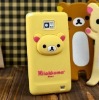 Newest bear silicon case for Samsung Galaxy S2 I9100,hot selling!