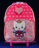 Newest design trolley junior backpack with Angel cat sugar