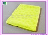 Newest embossed silicone case for apple ipad