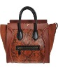 Newest fashion python skin handbag