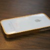 Newest fashion twinkling aluminum bumper case for iphone 4s/g