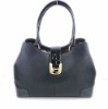 Newest high quality ladies black brand handbag F2546