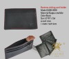 Newest high-quality top grade genuine leather antibacterial business visiting card holder