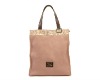 Newest hot sale pink PU handbag