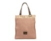 Newest hot sale pink PU handbag