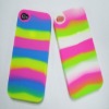 Newest ice cream silica gel case for iphone4/4s