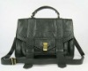 Newest lady designer leather handbag wholesale 2012