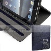 Newest leather case for iPad 2 Treetop leather case in genuine leather with diamond--Hot selling!!!
