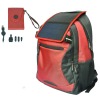 Newest solar backpack with soft flexible amorphous silicon solar panel