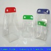 Newest style pvc packaging bag and closed with button