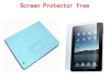 Newly fashion Leather Case Smart Cover pouch stand & Screen Protectorfor ipad 2 tablet PC accessories good gift