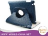 Newst designed genuine leather back cover case for ipad2