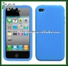 Nice Blue Silicone case for iphone 4 4s