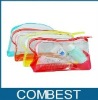 Nice PVC plastic cosmetic promotional cosmetic bag kit