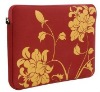 Nice-looking Flower Printing Neoprene Laptop Sleeve