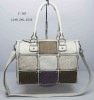 Nice pieced shoulder/tote dual-function bag