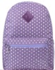 Nice purple nylon cute girls school backpack