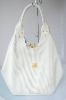 Noble and elegant white young ladies shoulder bags handbag