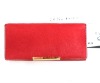 Noble woman horsehair pure color delicate clutch wallets