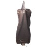 Non Woven Garment Bag with pvc pouch and zipper and 2 handle