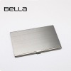 Non imprinting metal business card holder case