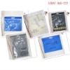 Non-woven+PVC transparent garment bag wholesale(LODAY BAG-222)