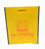 Non woven bag with Die cut handle