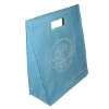 Non woven bag with Die cut handle