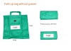 Non woven folding promotion bag