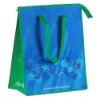 Non woven insulated cooler bag with shoulder belt suitable for wine food cake and company gifts