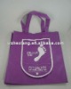 Non-woven long handle printing shopping bag