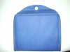 Nonwoven Folded shopping bag (metal eyelet, cardboard bottom board,snap fastener)