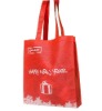 Nonwoven customer design handle bag