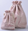 Nonwoven drawstring camera lens bag pink