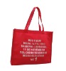 Nonwoven eco shopping bag