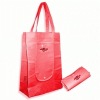 Nonwoven foldable handbag