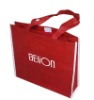 Nonwoven promotional bag