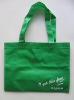 Nonwoven promotional shopping bag